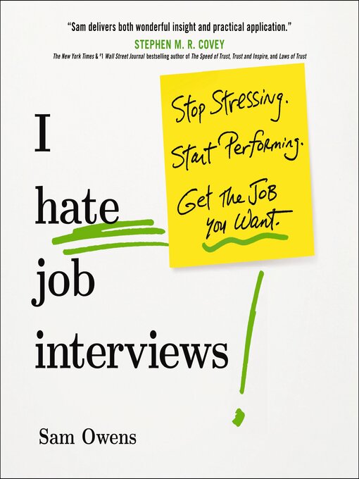 Title details for I Hate Job Interviews by Sam Owens - Wait list